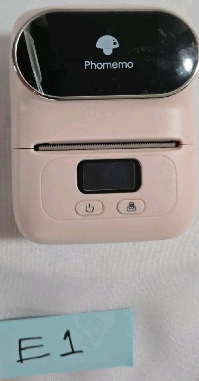 Phomemo Orange M110 Label Printer Tested & Works